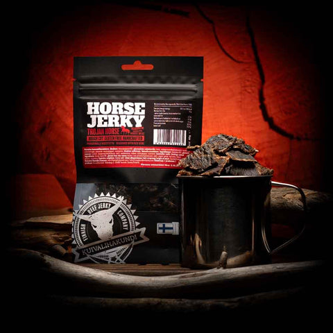 Horse Jerky Trojan Horse - Flavored with Red Wine 40g