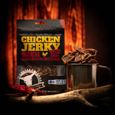 Chicken Jerky Sriracha 40g