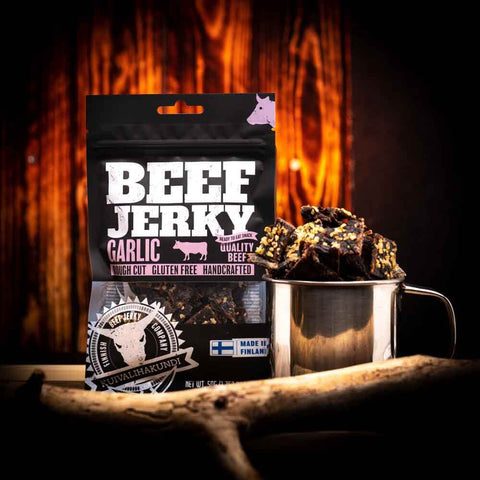 Beef Jerky Garlic 40g