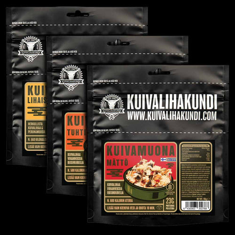 3 x Rough Cut Rations of Your Choice