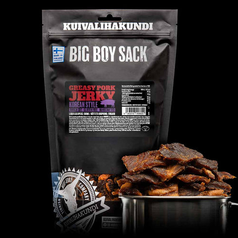 Greasy Pork Jerky Korean BBQ 500g