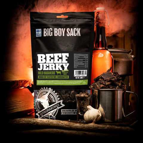 2 x 400g valitsemaasi Kuivalihakundin Beef Jerkyä