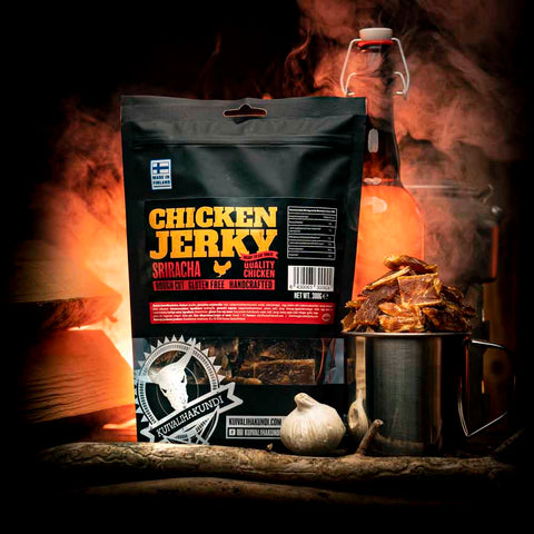 Chicken Jerky Sriracha 300g