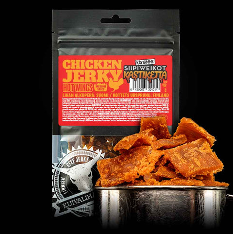 Chicken Jerky Hot Wings 40g