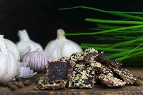 Beef Jerky Garlic 120g dried meat