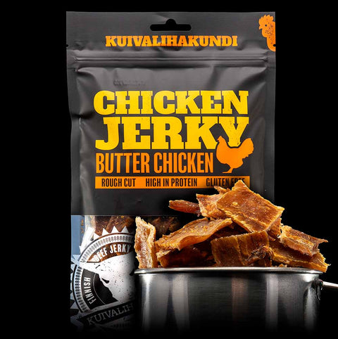 Chicken Jerky Butter Chicken 100g